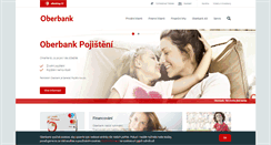 Desktop Screenshot of oberbank.cz