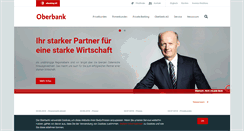 Desktop Screenshot of oberbank.de